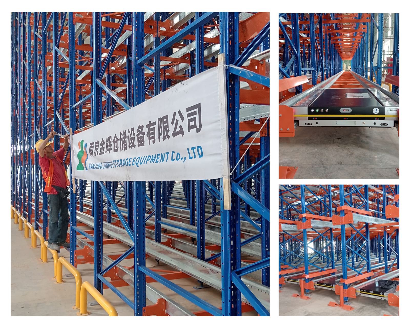 shuttle racking system operation with pallet movement inside storage lanes shuttle racking system operation with pallet movement inside storage lanes